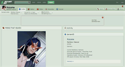 Desktop Screenshot of kozuma.deviantart.com