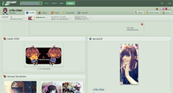 Desktop Screenshot of criis-chan.deviantart.com