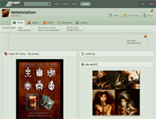 Tablet Screenshot of metamorphium.deviantart.com