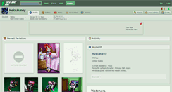 Desktop Screenshot of meioubunny.deviantart.com