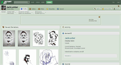 Desktop Screenshot of jacklumber.deviantart.com