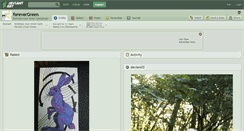 Desktop Screenshot of forevergreen.deviantart.com