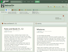 Tablet Screenshot of battousaitim.deviantart.com