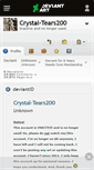Mobile Screenshot of crystal-tears200.deviantart.com