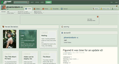 Desktop Screenshot of phoenixreborn--x.deviantart.com