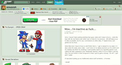 Desktop Screenshot of amuzoreh.deviantart.com