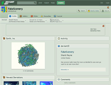 Tablet Screenshot of fakescenery.deviantart.com