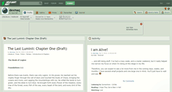 Desktop Screenshot of dexmaq.deviantart.com