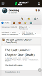 Mobile Screenshot of dexmaq.deviantart.com