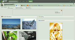 Desktop Screenshot of inspired-insanity.deviantart.com