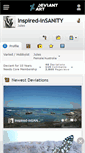 Mobile Screenshot of inspired-insanity.deviantart.com