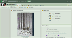 Desktop Screenshot of fairytalestock.deviantart.com