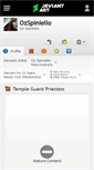 Mobile Screenshot of ozspiniello.deviantart.com