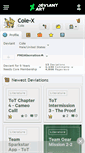 Mobile Screenshot of cole-x.deviantart.com