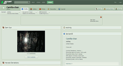 Desktop Screenshot of camilla-chan.deviantart.com