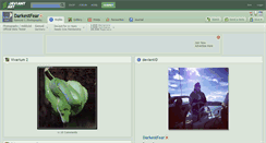 Desktop Screenshot of darkestfear.deviantart.com