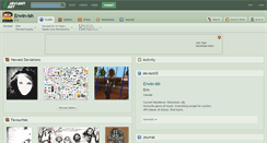 Desktop Screenshot of erwin-ish.deviantart.com