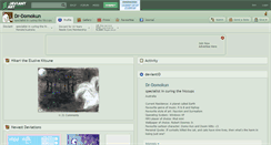 Desktop Screenshot of dr-domokun.deviantart.com