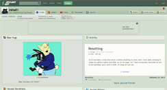 Desktop Screenshot of inktail1.deviantart.com