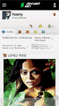 Mobile Screenshot of hosny.deviantart.com