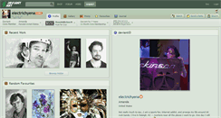 Desktop Screenshot of electrichyena.deviantart.com