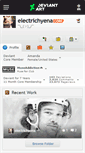 Mobile Screenshot of electrichyena.deviantart.com