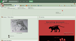 Desktop Screenshot of beckyuchiha.deviantart.com