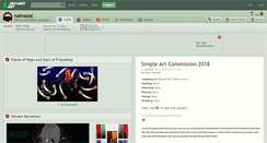 Desktop Screenshot of naimazai.deviantart.com
