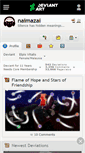 Mobile Screenshot of naimazai.deviantart.com