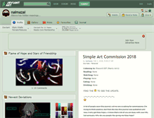 Tablet Screenshot of naimazai.deviantart.com