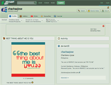 Tablet Screenshot of chachaajose.deviantart.com