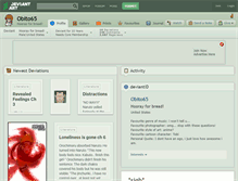 Tablet Screenshot of obito65.deviantart.com