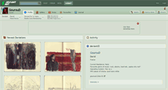 Desktop Screenshot of gouroud.deviantart.com