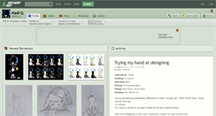 Desktop Screenshot of madi-q.deviantart.com