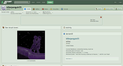 Desktop Screenshot of killerpenguin55.deviantart.com