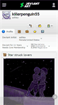 Mobile Screenshot of killerpenguin55.deviantart.com