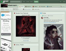 Tablet Screenshot of dream-scar.deviantart.com