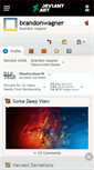 Mobile Screenshot of brandonwagner.deviantart.com