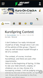 Mobile Screenshot of kuro-on-crack.deviantart.com