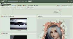 Desktop Screenshot of darkregrets.deviantart.com