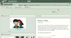 Desktop Screenshot of fangirllynhibiki.deviantart.com