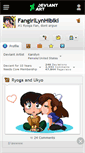 Mobile Screenshot of fangirllynhibiki.deviantart.com