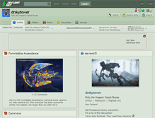 Tablet Screenshot of drskytower.deviantart.com