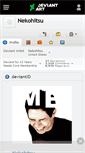 Mobile Screenshot of nekohitsu.deviantart.com