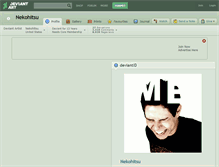 Tablet Screenshot of nekohitsu.deviantart.com