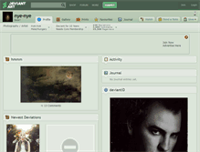 Tablet Screenshot of nye-nye.deviantart.com