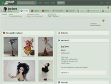 Tablet Screenshot of joy2see.deviantart.com