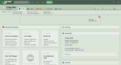 Desktop Screenshot of crazy-dan.deviantart.com