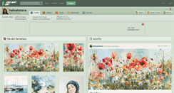 Desktop Screenshot of kalinatoneva.deviantart.com