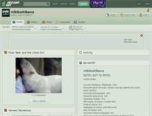 Tablet Screenshot of mikikoshikawa.deviantart.com